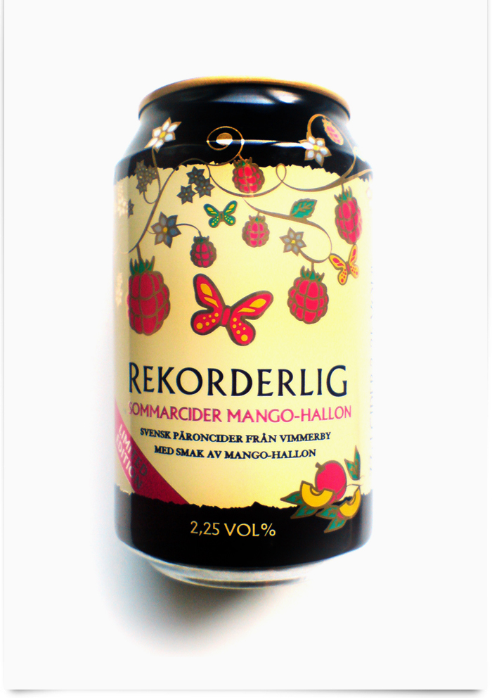 Åbros cider Rekorderlig är ett välkänt varumärke inom dagligvaruhandeln och Systembolaget