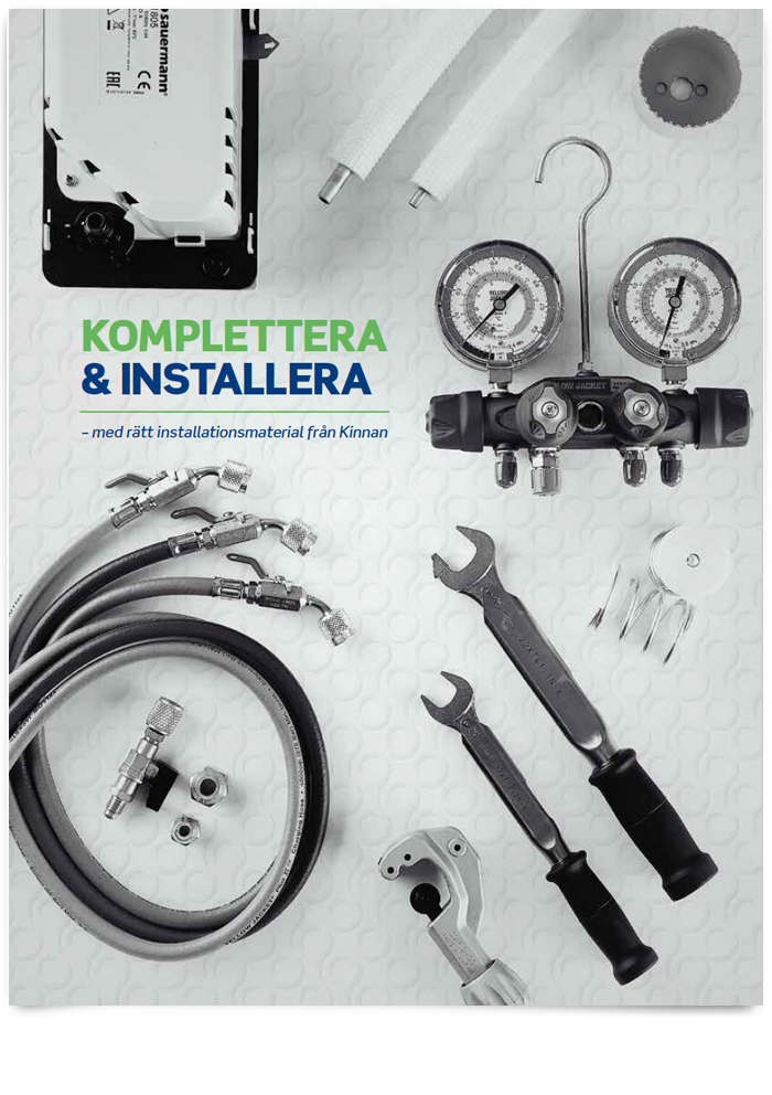 Sortimentskatalog installationsverktyg etc